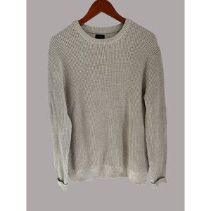 J.Crew Rollneck Sweater Heritage Fisherman Textured  Cotton Ribbed Pullover Clas